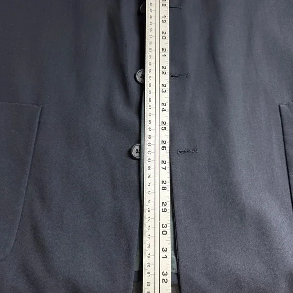 Jhane Barnes Menswear Suit‎ 42R 36 Navy Blue